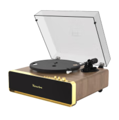 埠帝黑胶唱片机复古留声机蓝牙音响氛围灯家居