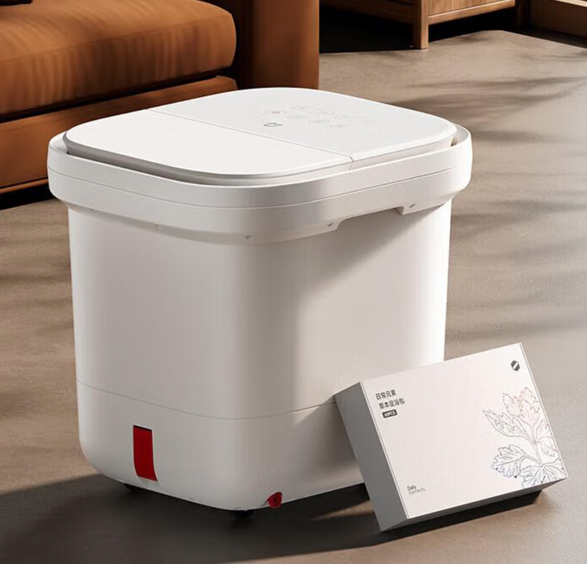 小米米家小米泡脚桶全自动恒温加热气囊包裹按摩足浴盆智能洗脚桶过小腿 送父母长辈实用礼物